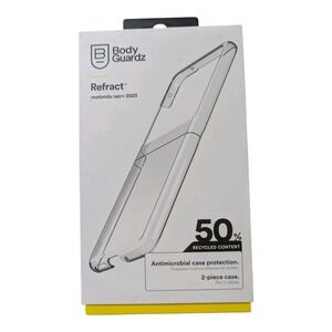 B4. BodyGuardz Refract Case For Motorola RAZR+ 2023 - Clear
